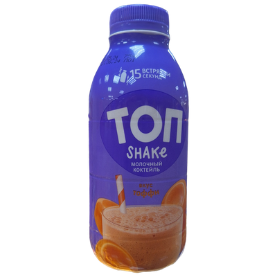 Молочный коктейль «ТОП Shake» тоффи