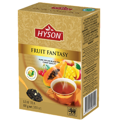 Чай черный «Hyson» вишня и растительные компоненты