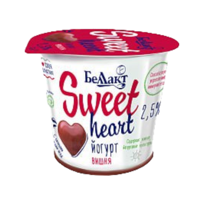 Йогурт «Sweet Heart» 2,5% вишня