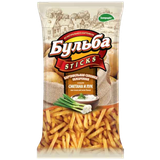 Картофельная соломка «Бульба STICKS» сметана и лук