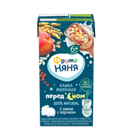 Кашка молочная «ФрутоНяня» злаки-персик 6 месяцев - Мир Продуктов №3