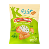 Сухарики «Кириешки Light» сметана-зелень