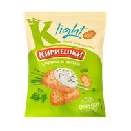 Сухарики «Кириешки Light» сметана-зелень - Мир Продуктов №4