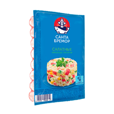Крабовые палочки «Салатные» замороженные