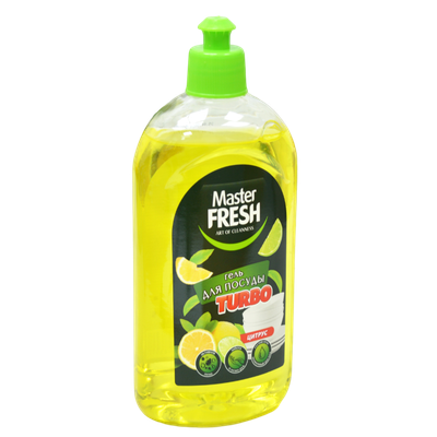 Гель для посуды «Master FRESH TURBO» цитрус