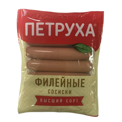 Сосиски «Филейные» вареные в/с