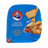Мидии «Санта Бремор» с овощами
