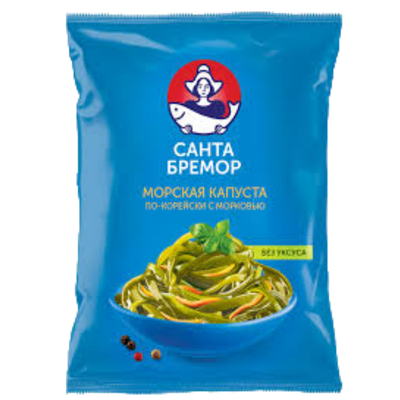 Морская капуста «По-корейски с морковью»