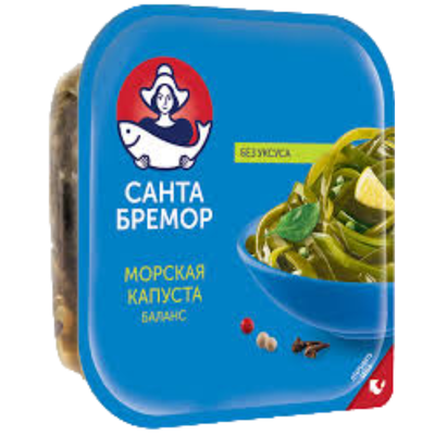 Морская капуста «Санта Бремор» Баланс без уксуса