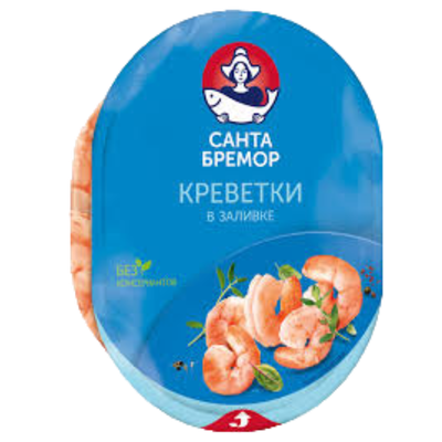 Креветки «Санта Бремор» в заливке