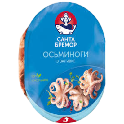 Осьминоги «Санта Бремор» в заливке