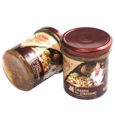 Консервы мясные «Говядина по-домашнему»