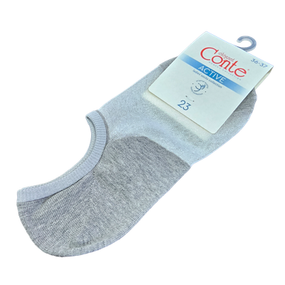 Носки женские «Conte Elegant» серые р.36-37