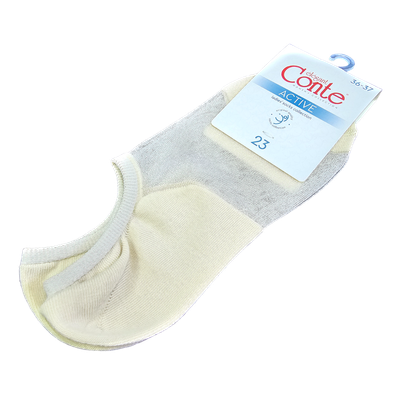 Носки женские «Conte Elegant» бежевые р.36-37