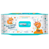 Салфетки влажные «Senso baby» 120шт
