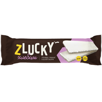 Хлебцы «Zlucky» гречнево-ржаные глазированные