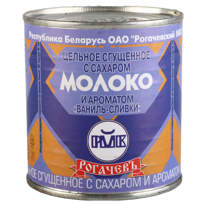 Молоко сгущенное «Рогачевъ» 8,5% ваниль-сливки