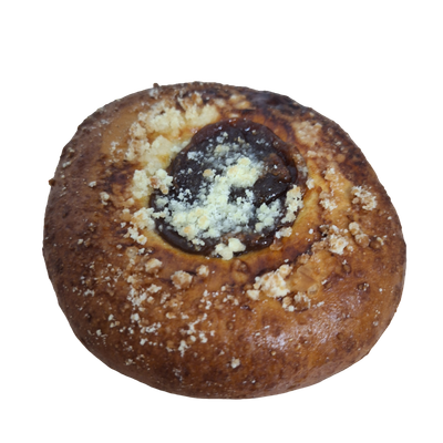 Булочка сдобная со сгущенкой