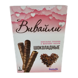 Вафельные трубочки «Вивайли» вкус шоколада