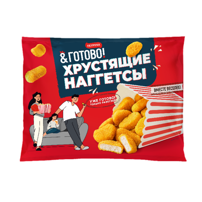 Наггетсы хрустящие «Петруха» замороженные