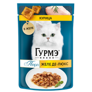 Корм влажный «GOURMET PERLE»  желе делюкс - Мир Продуктов №3