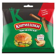 Сухарики ржаные «Кириешки» чизбургер - Мир Продуктов №4
