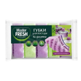 Губки для мытья посуды «Master FRESH» XL-размер