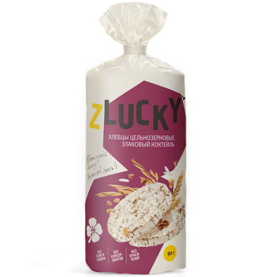 Хлебцы «Zlucky» злаковый коктейль