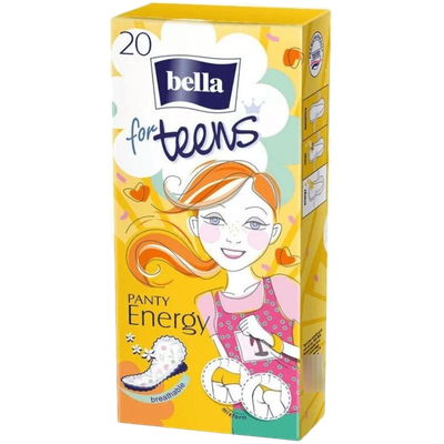 Прокладки гигиенические «Вella for teens» panty energy 20шт