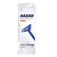 Бритвы одноразовые «RAZAR FOR MEN» с двумя лезвиями  - Мир Продуктов №3