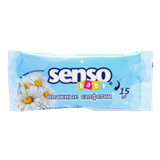 Влажные салфетки «Senso» для детей 15шт