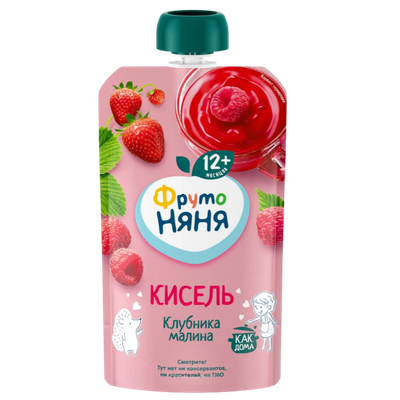 Кисель «ФрутоНяня» клубника-малина