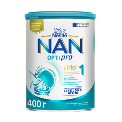 Смесь сухая молочная «NAN» 1 Optipro с рождения