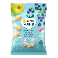 Палочки кукурузные «ФрутоНяня» яблоко-черника  - Мир Продуктов №3
