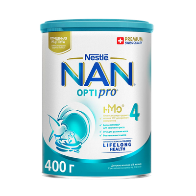 Смесь сухая молочная «NAN» 4 Optipro с 18 месяцев