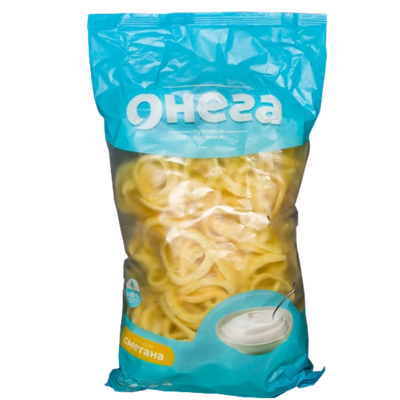Чипсы «Онега» луковые колечки сметана