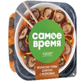 Салат «Самое время» грибы шиитаке с морковью