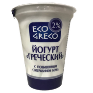 Йогурт «Греческий» 2%  - Мир Продуктов №4