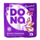 Туалетная бумага «DONA» aroma двухслойная