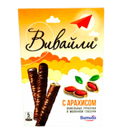 Вафельные трубочки «Вивайли» с арахисом - Мир Продуктов №3