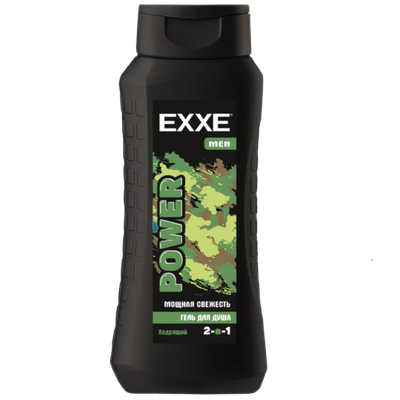 Гель для душа «EXXE» Men Power бодрящий 