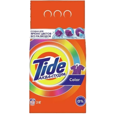 Стиральный порошок «Tide аква-пудра» для цветного 