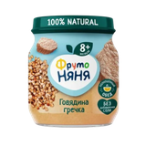 Пюре «ФрутоНяня» говядина-гречка с 8 месяцев