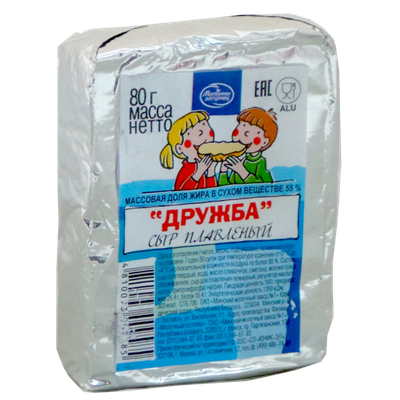 Сыр плавленый «Дружба» 55%