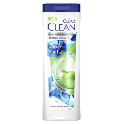 Шампунь «CLEAN Clear» яблоко