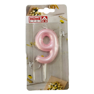 Свеча для торта «Home Line» цифра 9