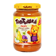 Пюре «Топтышка» груша-слива-яблоко с 5 месяцев - Мир Продуктов №3