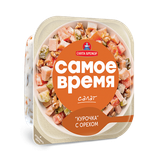 Салат «Самое время» курочка с орехом