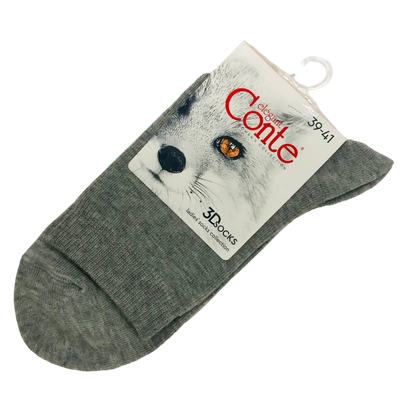 Носки женские «Conte Elegant» серые р.39-41
