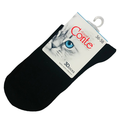 Носки женские «Conte Elegant» черные р.36-38